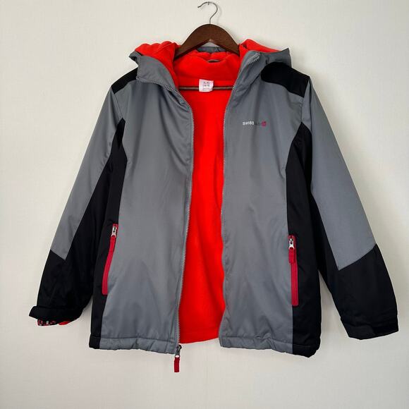 SwissTech Boy’s XL Heavy Jacket with Detachable Inner Layer - Picture 3 of 16